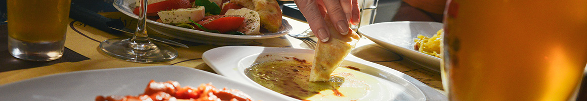 Eating Greek Halal Mediterranean at Aladdin Gyro-Cery & Deli restaurant in Seattle, WA.